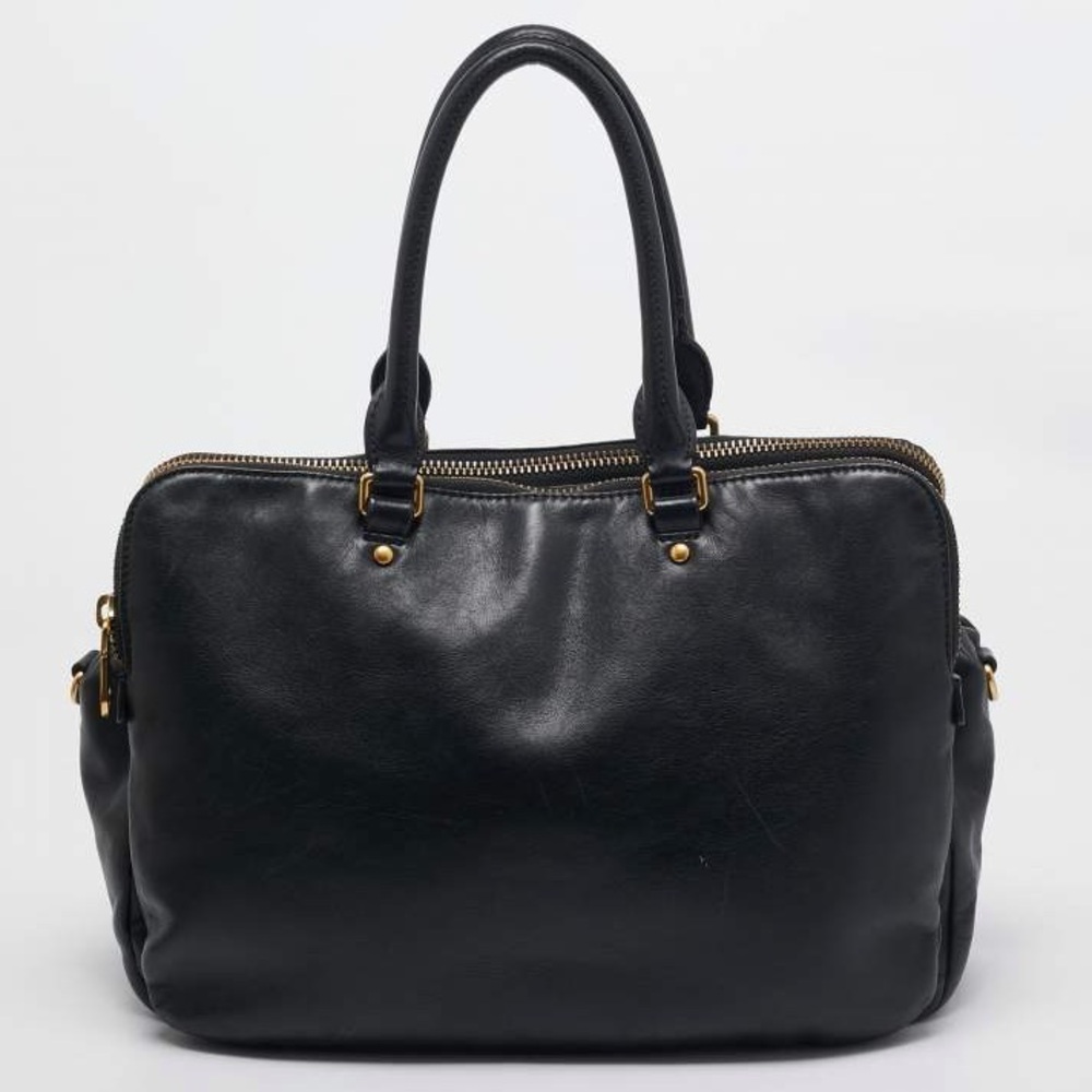 Marc by Marc Jacobs Goodbye Columbus Leather Satchel Bag - Picture 7 of 13